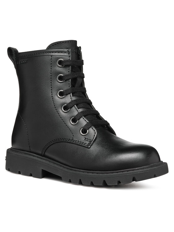 Geox Zimski škornji Geox J Shaylax Girl J46EXD 00043 C9999 D Črna