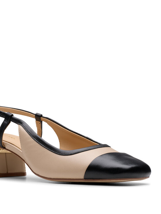 Clarks Lodičky Clarks Nyta45 Sling 26181321 Béžová