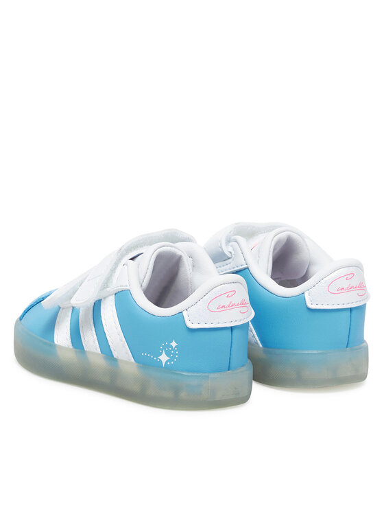 adidas Снікерcи adidas Disney Cinderella VL Court 3.0 JR4900 Голубий