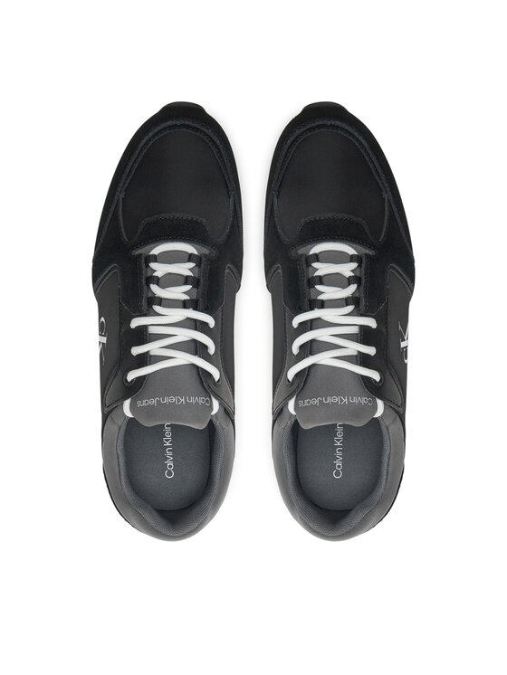 Calvin Klein Jeans Superge Calvin Klein Jeans Retro Sock Runner Mg Wmm YM0YM01152 Črna