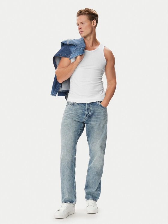G-STAR G-STAR Conjunto de camisetas de tirantes D30333 11 Blanco Regular Fit
