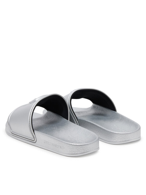 KARL LAGERFELD Шльопанці KARL LAGERFELD Kondo 2.0 KL80919M Срібний