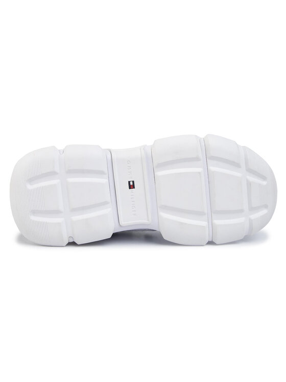 Tommy Hilfiger Sneakersy Tommy Hilfiger City Voyager Chunky Sneaker FW0FW04610 Biały