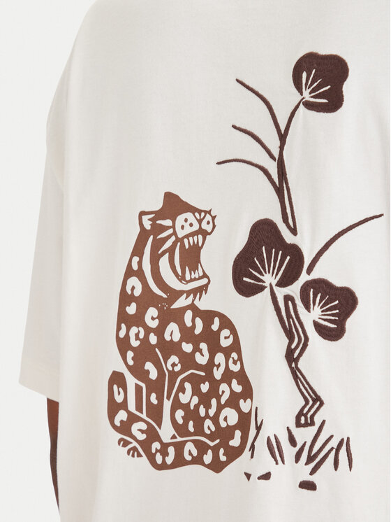 Napapijri Napapijri Camiseta S-Aral NP0A8A6N Crema Regular Fit