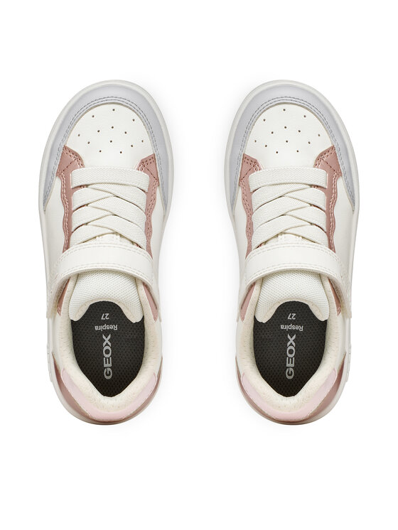 Geox Zapatillas Geox J Eclyper Girl J65LRB 054AJ C0406 S Blanco