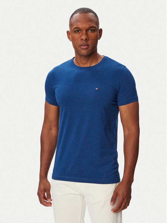 Tommy Hilfiger Tommy Hilfiger Camiseta MW0MW10800 Azul Regular Fit