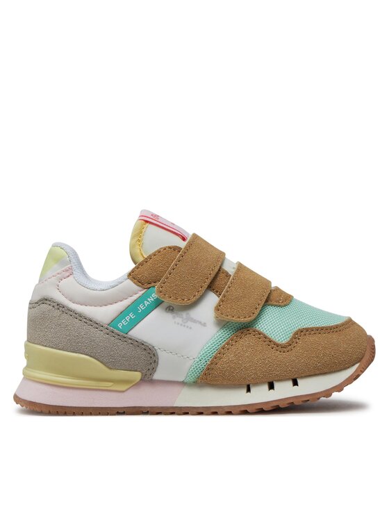 Pepe Jeans Sneakers Pepe Jeans London Urban Gk PGS30599 Bej