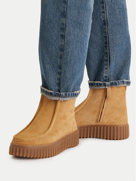 Clarks Ботильйони Clarks Torhill Cozy 26182911 Коричневий