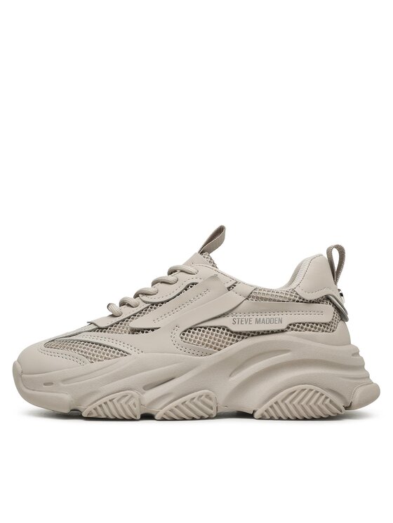 Steve Madden Snīkeri Steve Madden Possession-E Sneaker SM19000033 SM19000033-022 Bēšs