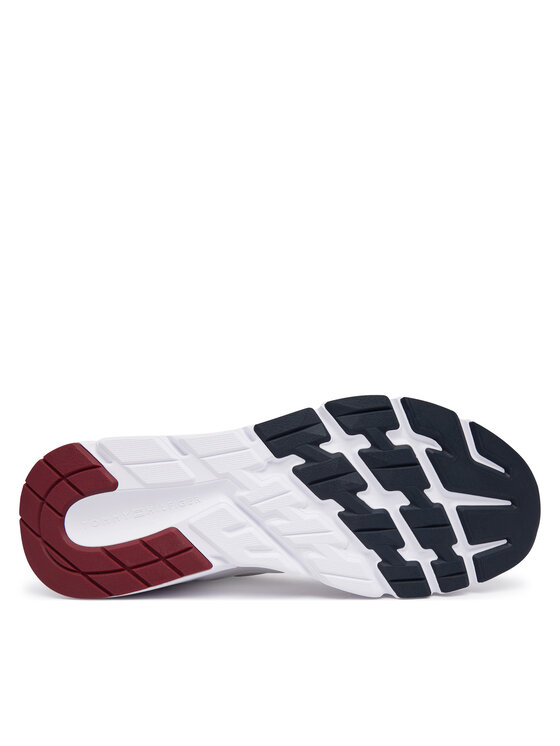 Tommy Hilfiger Sportcipők Tommy Hilfiger Light Knitted Hilfiger Runner FM0FM06010 Fehér