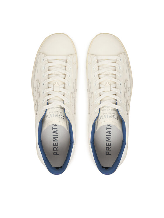 Premiata Sneakersy Premiata Steven Var 6652 Biela
