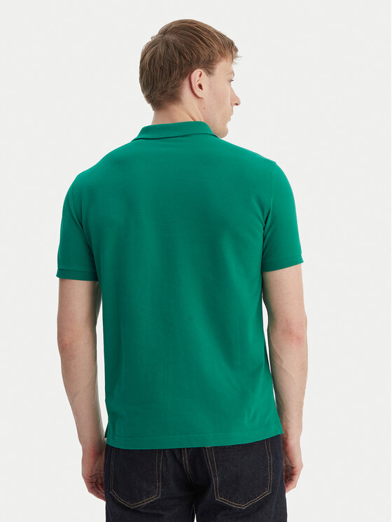 Gant Gant Polo Shield 2220 Zelena Slim Fit
