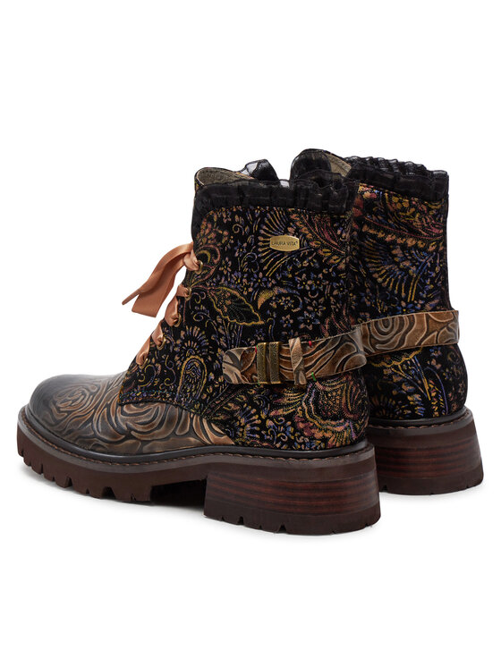 Laura Vita Členková obuv Laura Vita Kouleo 47 Hnedá