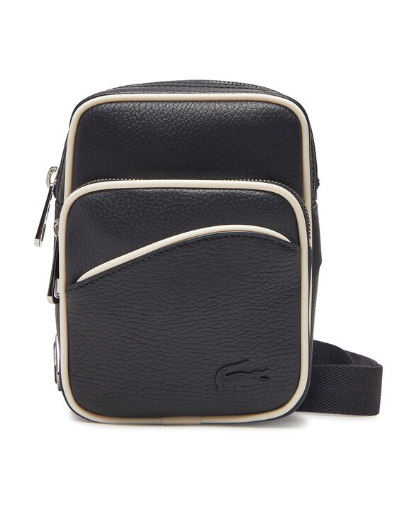 Lacoste Плоска сумка Lacoste NH4563GY Чорний