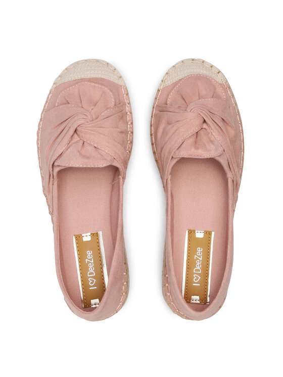 DeeZee Espadryle DeeZee WSS20378-04 Różowy