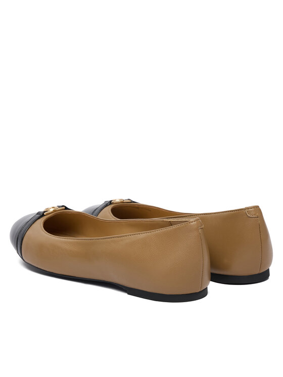MICHAEL Michael Kors Balerinke MICHAEL Michael Kors Mandy Flat 40F5MAFP1A Bež