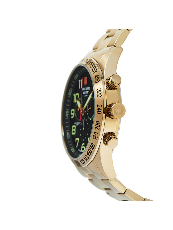 Swiss Alpine Military Годинник Swiss Alpine Military 7047.9114 Золотий