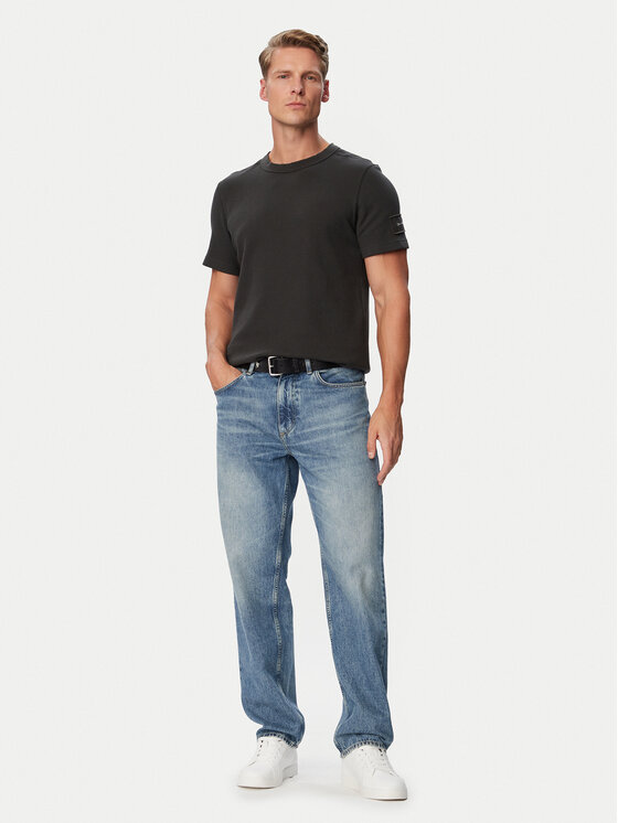 Calvin Klein Jeans Calvin Klein Jeans T-Shirt LV04RJ208G Dunkelbraun Regular Fit