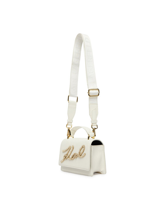 Karl Lagerfeld Kids Borsetta Karl Lagerfeld Kids This Is St Tropez D3 Z31212 Bianco