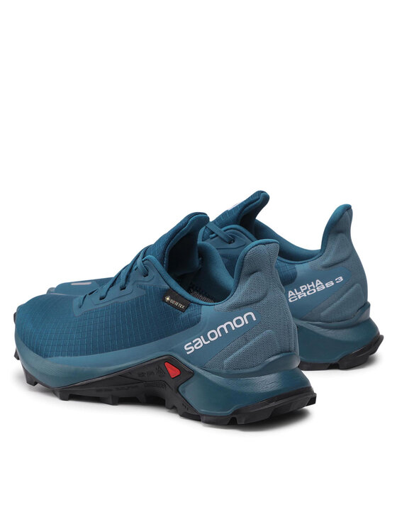 Salomon Pantofi pentru alergare Salomon Alphacross 3 Gtx GORE-TEX 414467 26 V0 Albastru