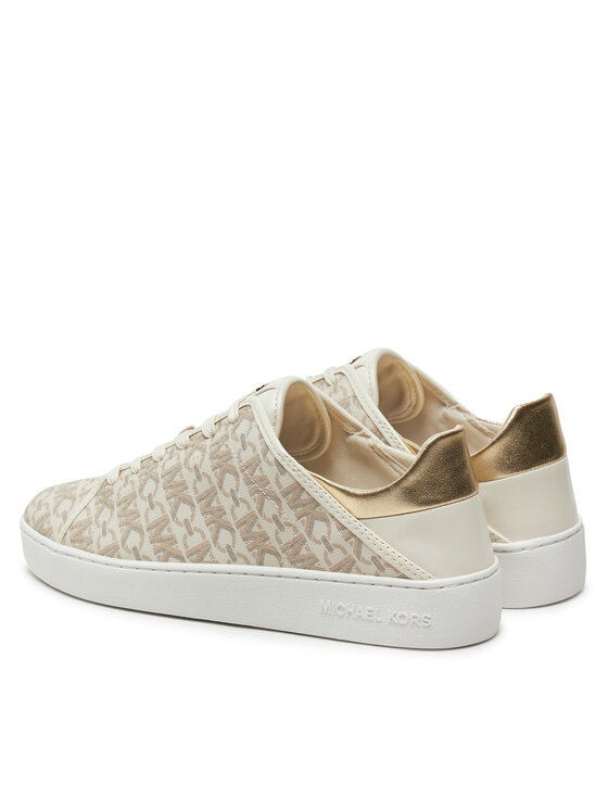 MICHAEL Michael Kors Снікерcи MICHAEL Michael Kors Jenny Lace Up 43T4JNFS1B Бежевий