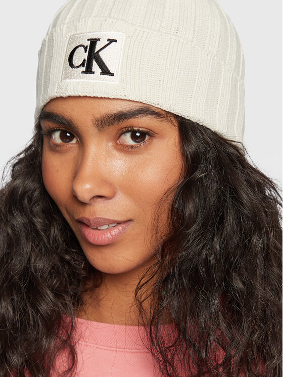 Calvin Klein Jeans Шапка Calvin Klein Jeans Monogram IU0IU00346 Бежов