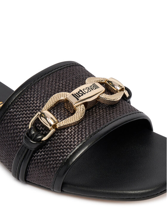 Just Cavalli Шльопанці Just Cavalli 80RA3S81 ZSE61 Чорний