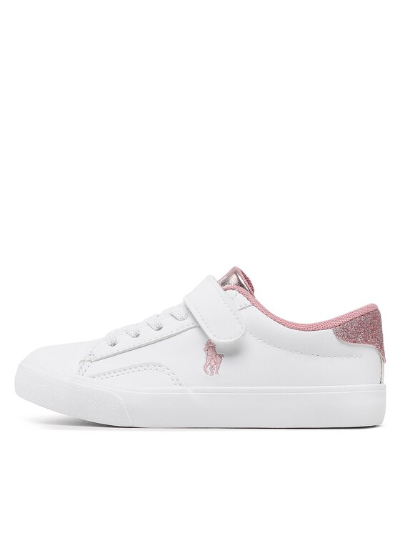 Polo Ralph Lauren Снікерcи Polo Ralph Lauren Theron V Ps RF104102 Білий