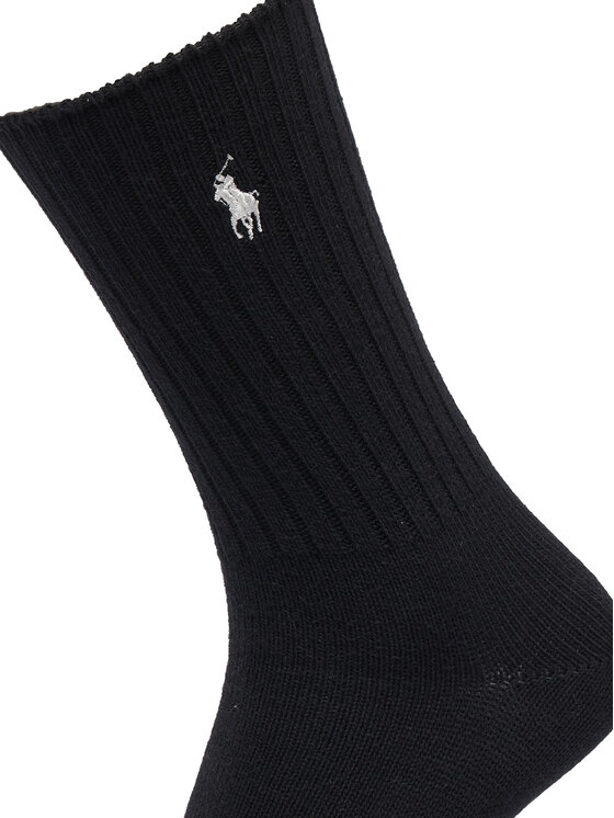 Polo Ralph Lauren Дълги чорапи Polo Ralph Lauren 455846847001 Черен