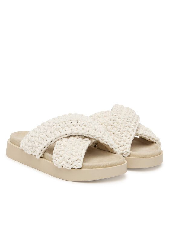 Inuikii Шльопанці Inuikii Woven 1004.003.0062 Білий