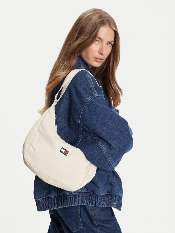 Tommy Jeans Kabelka Tommy Jeans Urban X-Body AW0AW17547 Béžová