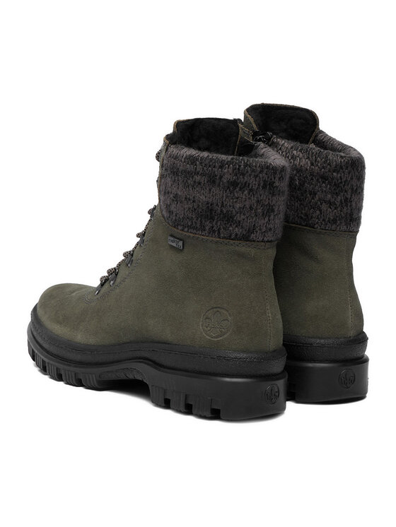 Rieker Bakancs Rieker CEO-X8233-54 Sötétzöld