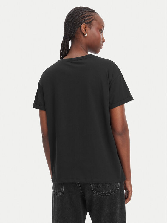 Liu Jo Liu Jo Camiseta WA6372 JS923 Negro Regular Fit