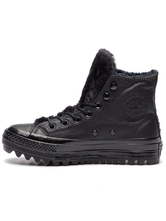 Converse Sneakersy Converse Ctas Lift Ripple Hi 562422C Černá