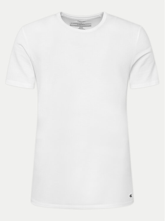 Calvin Klein Underwear Calvin Klein Underwear Komplet t-shirt majic﻿ LV00NB4185 Bela Regular Fit