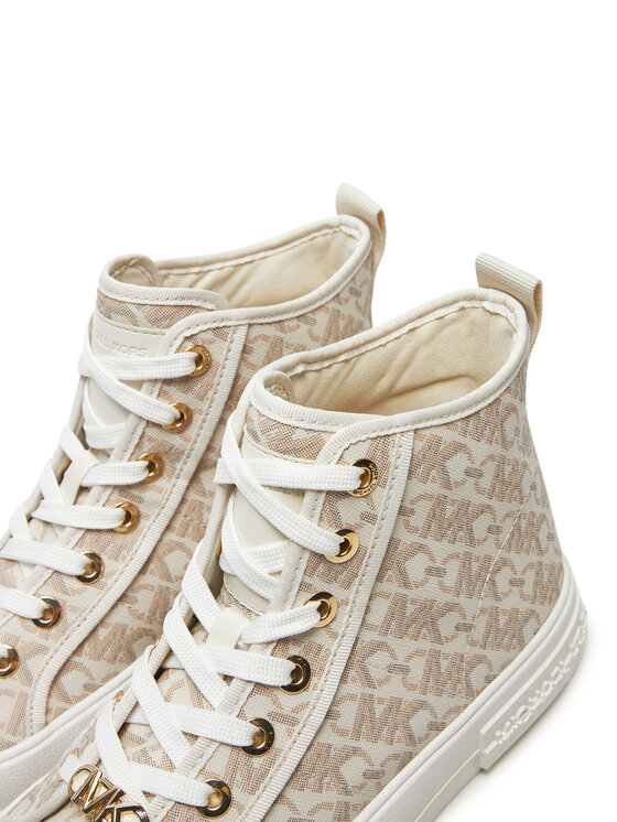 MICHAEL Michael Kors Plátěnky MICHAEL Michael Kors Evy High Top 43F4EYFE5B Béžová