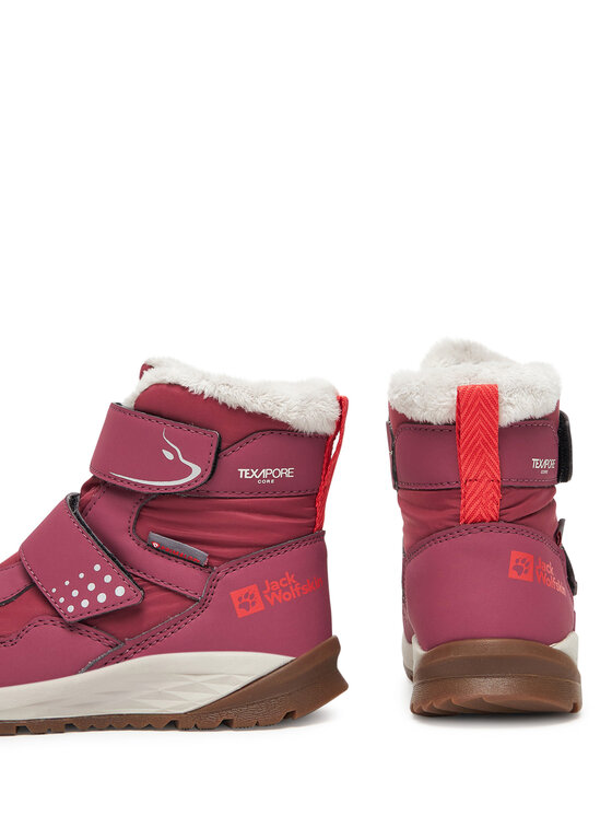 Jack Wolfskin Снігоходи Jack Wolfskin Polar Bear-g Texapore Mid Vc A62146 Рожевий