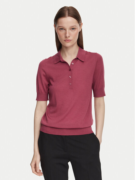 BOSS BOSS Polo Fidenka 50545015 Rojo Regular Fit