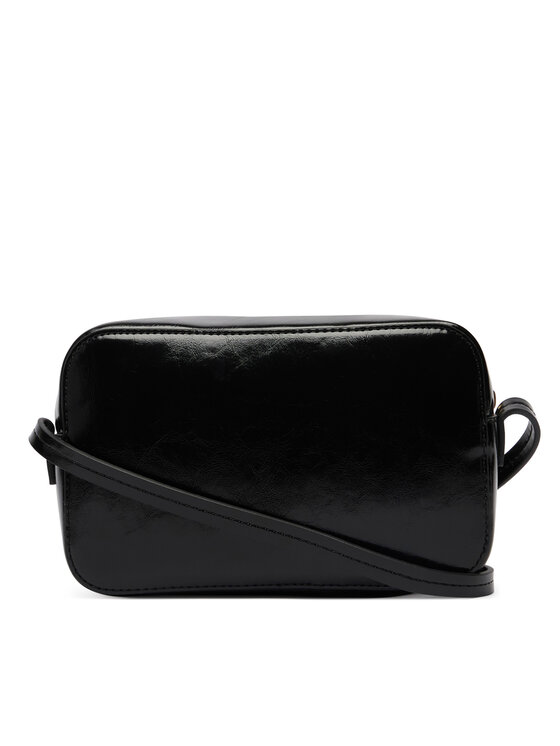 Calvin Klein Torbica Calvin Klein Foil Logo Glossy  LV04F3539G Crna