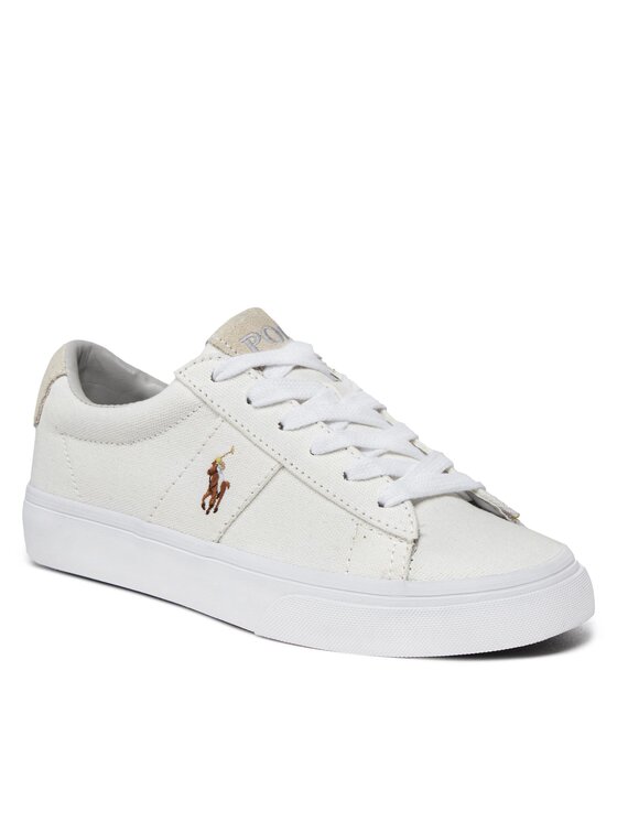 Polo Ralph Lauren Tenisky Polo Ralph Lauren Sayer 816749369003 Biela