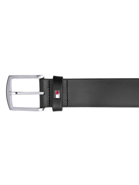 Tommy Hilfiger Мъжки колан Tommy Hilfiger New Denton Belt 4.0 E367863162 90 Черен