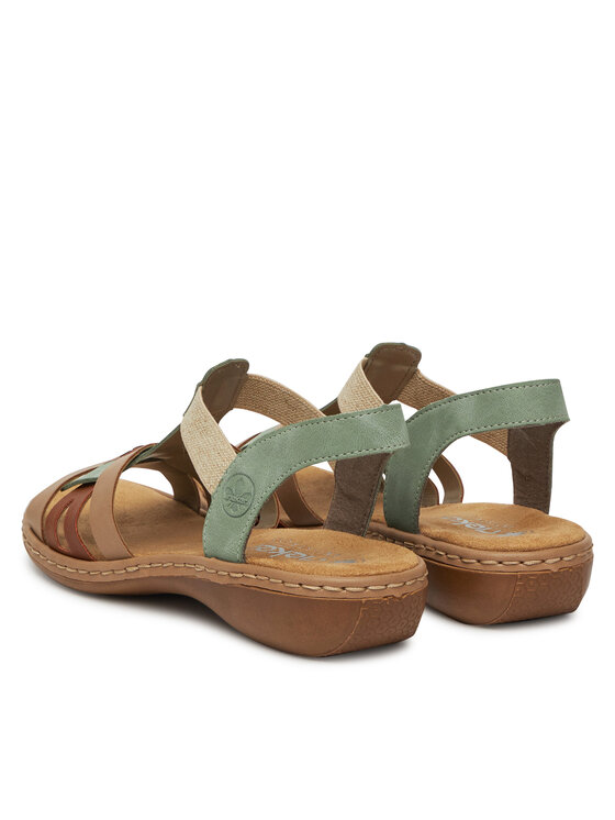 Rieker Sandali Rieker 65918-52 Verde