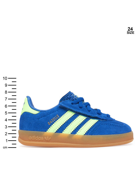 adidas Sneakersy adidas Gazelle Indoor Comfort Closure Elastic KJ2305 Niebieski