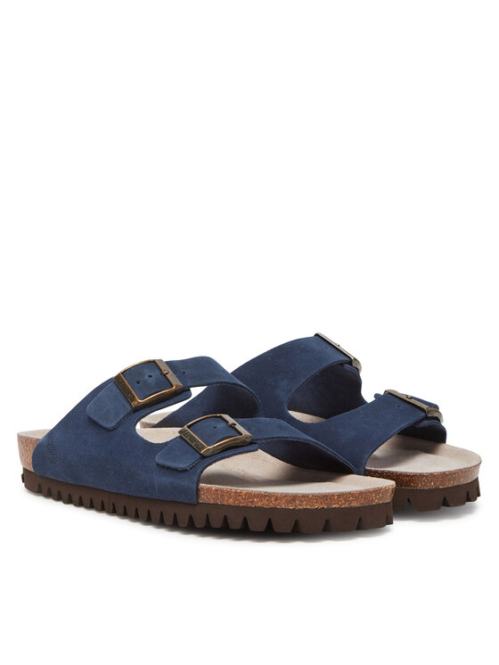 Genuins Шльопанці Genuins Hawaii Velour G106239 Cиній