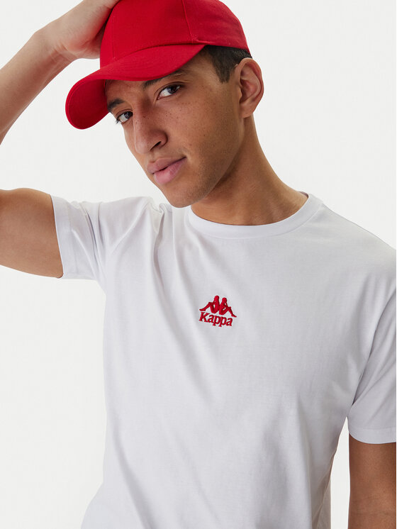 Kappa Kappa Футболка 382J2QW Білий Regular Fit
