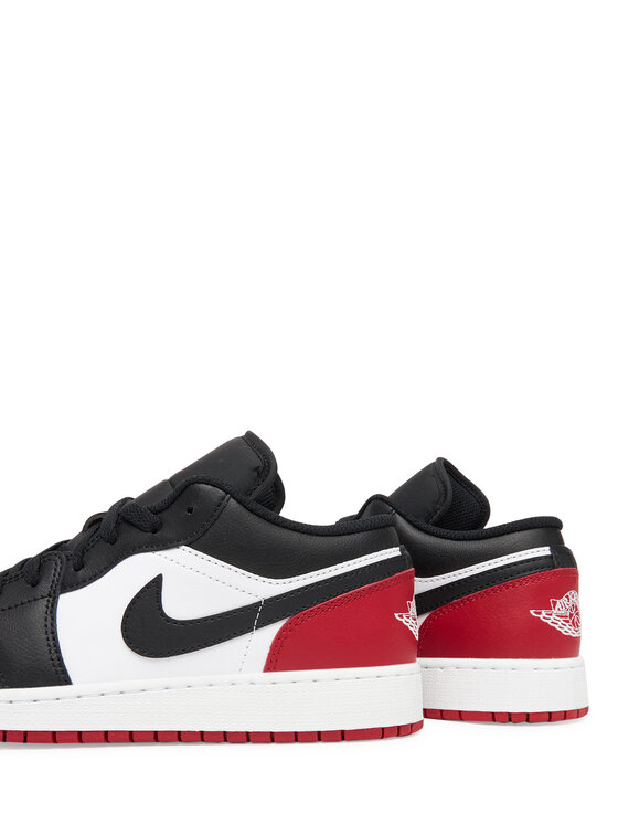 Nike Sneakersy Nike Air Jordan 1 Low (GS) 553560 161 Czarny