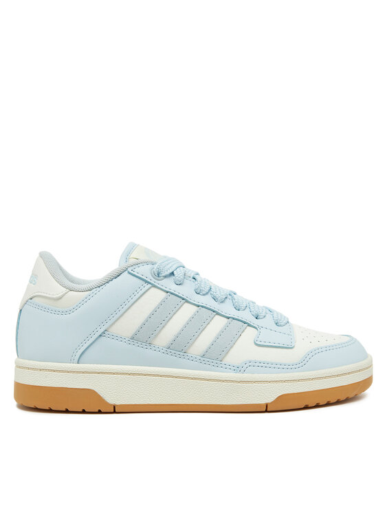 Buty do koszykówki adidas Rapid Court Low JR3163 Błękitny