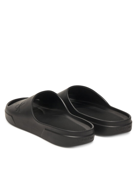 Calvin Klein Nazouváky Calvin Klein *J Chunky Slide Onepiece Ru YM0YM01394 Černá