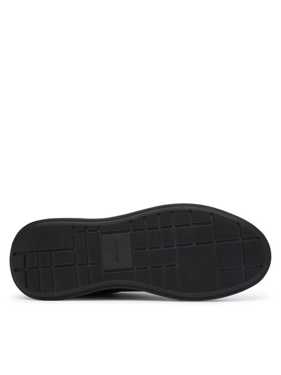Calvin Klein Sportcipők Calvin Klein Chunky Cups Laceup Lth Bt Croc HW0HW03223 Fekete