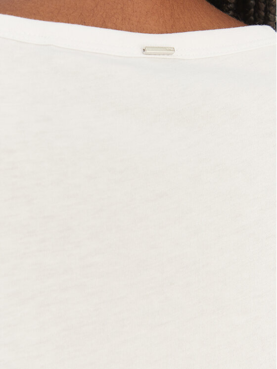 BOSS BOSS Camiseta Evyta 50561508 Blanco Slim Fit